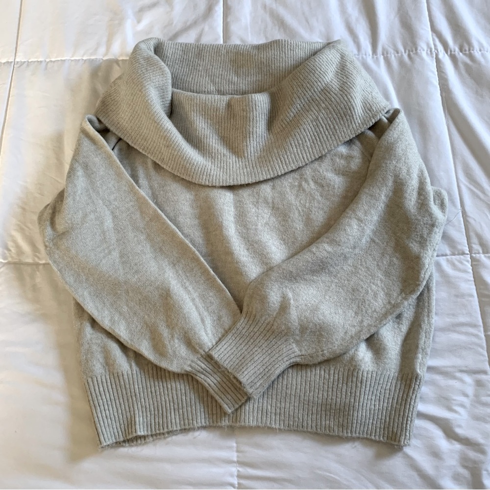 Stone Off the Shoulder Sweater